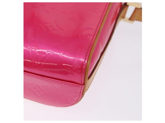 LOUIS VUITTON Monogram Vernis Sullivan Vertical Fuchsia Pink M91259 Auth 200199V Rosa Fuschia - vista 17