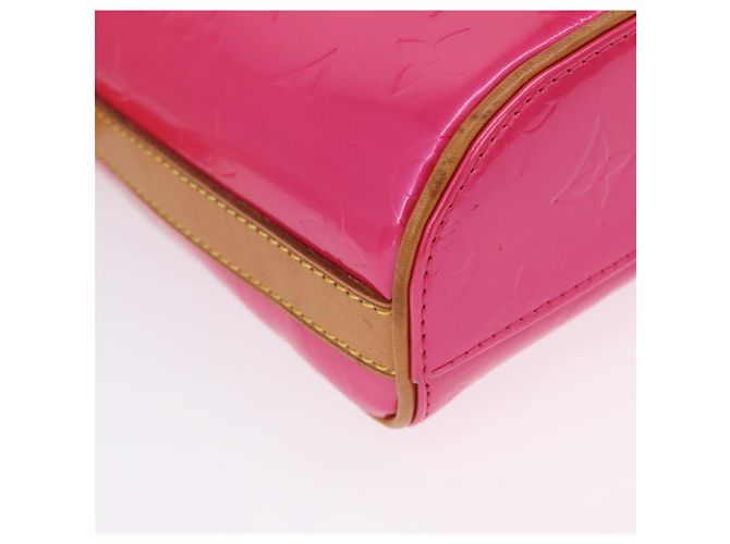 LOUIS VUITTON Monogram Vernis Sullivan Vertical Fuchsia Pink M91259 Auth 200199V Rosa Fuschia - vista 9