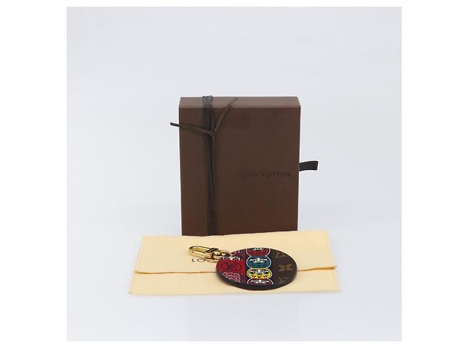 LOUIS VUITTON Yamamoto Hirosai Porte Cles Illustre Bag Charm MP1958 Auth 200859V Monogramm - Ansicht 12