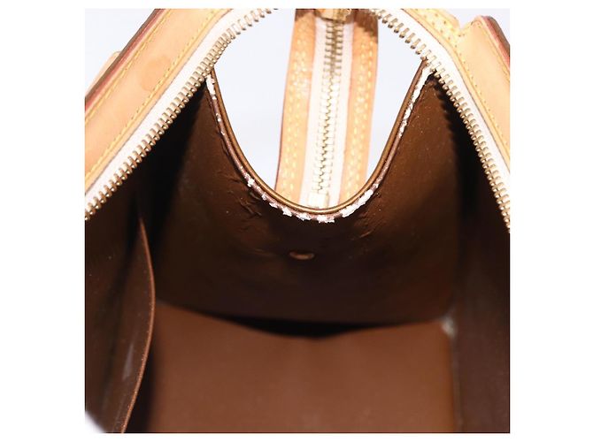 LOUIS VUITTON Monogram Vernis Mini Forsythe Hand Bag Bronze M91120 Auth ka5972 Bronzo - vista 11