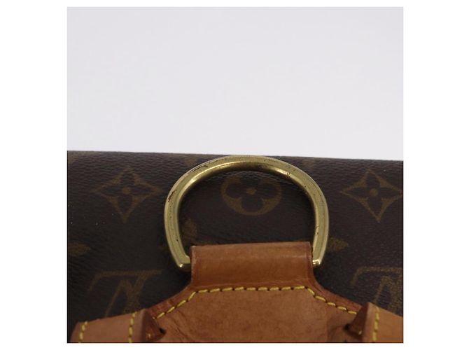 Zaino LOUIS VUITTON Monogram Montsouris MM M51136 LV Auth 198987 Monogramma - vista 14