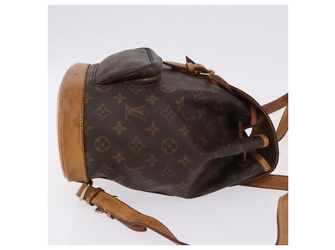 Zaino LOUIS VUITTON Monogram Montsouris MM M51136 LV Auth 198987 Monogramma - vista 3