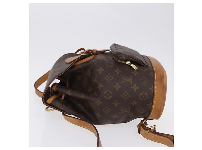 Zaino LOUIS VUITTON Monogram Montsouris MM M51136 LV Auth 198987 Monogramma - vista 4