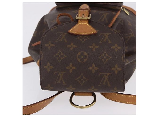 Zaino LOUIS VUITTON Monogram Montsouris MM M51136 LV Auth 198987 Monogramma - vista 6