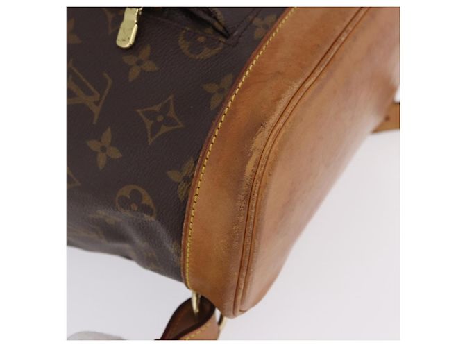 Zaino LOUIS VUITTON Monogram Montsouris MM M51136 LV Auth 198987 Monogramma - vista 9