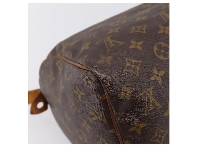 LOUIS VUITTON Monogram Speedy 30 Hand Bag M41526 LV Auth bs37000 Monogramma - vista 17