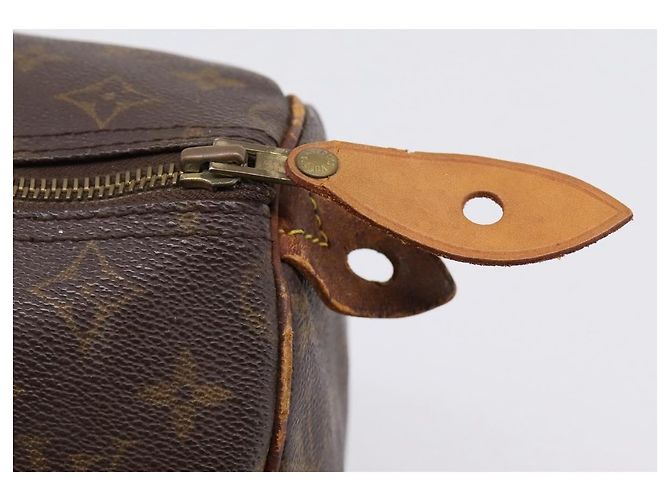 LOUIS VUITTON Monogram Speedy 30 Hand Bag M41526 LV Auth bs37000 Monogramma - vista 9