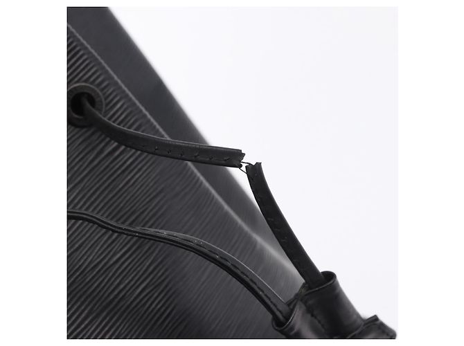 LOUIS VUITTON Epi Sac A Dos Shoulder Bag Black M80153 LV Auth ka6010 Nero - vista 10