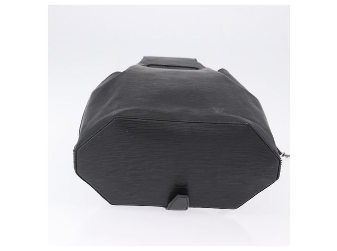 LOUIS VUITTON Epi Sac A Dos Shoulder Bag Black M80153 LV Auth ka6010 Nero - vista 5