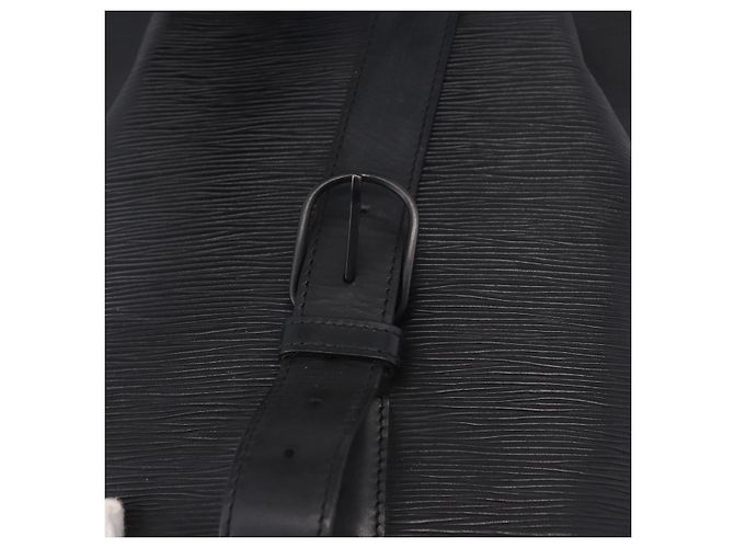 LOUIS VUITTON Epi Sac A Dos Shoulder Bag Black M80153 LV Auth ka6010 Nero - vista 9