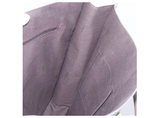 FENDI Zucca Tote Bag PVC Leder Grau Silber 7VA243 Auth 199379V Braun - Ansicht 18