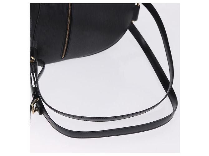 LOUIS VUITTON Zaino Epi Mabillon Black M52232 LV Auth 199173A Nero - vista 8