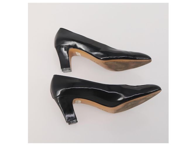 Décolleté Salvatore Ferragamo Set da 2 Beige Nero Auth BA15071 - vista 7