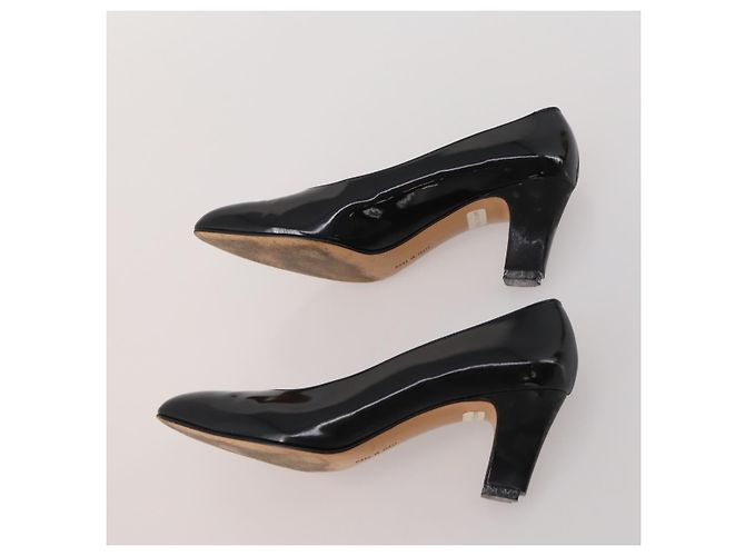 Décolleté Salvatore Ferragamo Set da 2 Beige Nero Auth BA15071 - vista 8