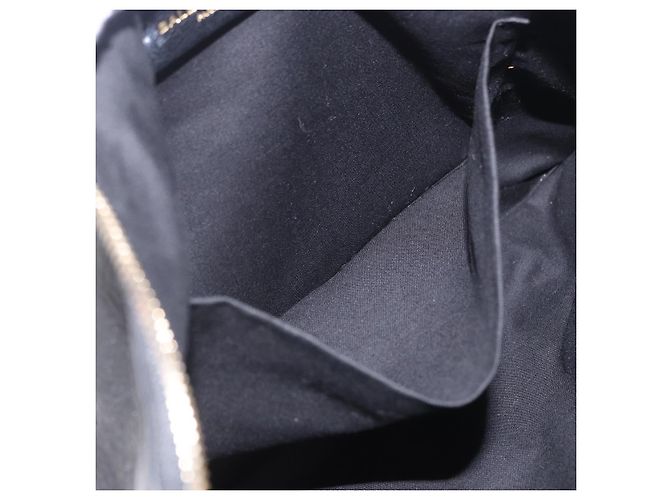 Borsa Clutch BALENCIAGA Giant in pelle nera e oro Auth 199841V Nero D'oro - vista 10