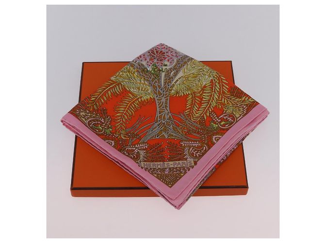Hermès HERMES Carré 90 Seidentuch "Maitres de la Foret" Multicolor Auth am12487M Mehrfarben - Ansicht 23