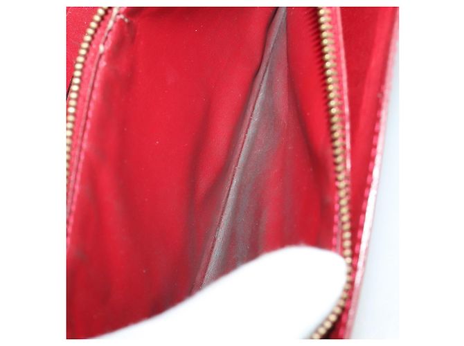 LOUIS VUITTON Monogram Vernis Epi Wallet 5 Set Red Beige Brown LV Auth BA13875 Marrone Rosso - vista 26
