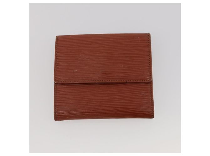 LOUIS VUITTON Monogram Vernis Epi Wallet 5 Set Red Beige Brown LV Auth BA13875 Marrone Rosso - vista 9