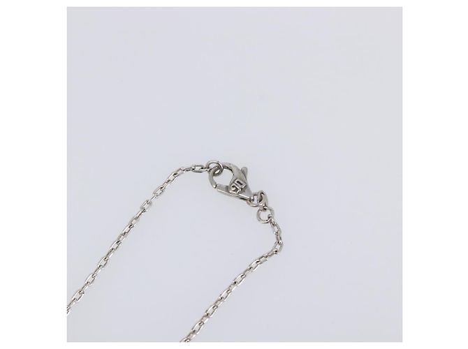 Dolce & Gabbana Collana Rosario DOLCE&GABBANA Metallo Argento Verde Auth BA15444V - vista 17
