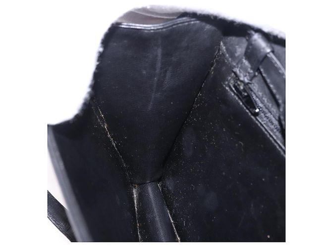 Borsa a tracolla VALENTINO in pelle nera e oro autentica bs37002 - vista 18