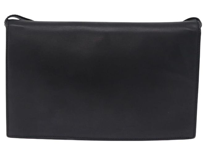 Borsa a tracolla VALENTINO in pelle nera e oro autentica bs37002 - vista 2