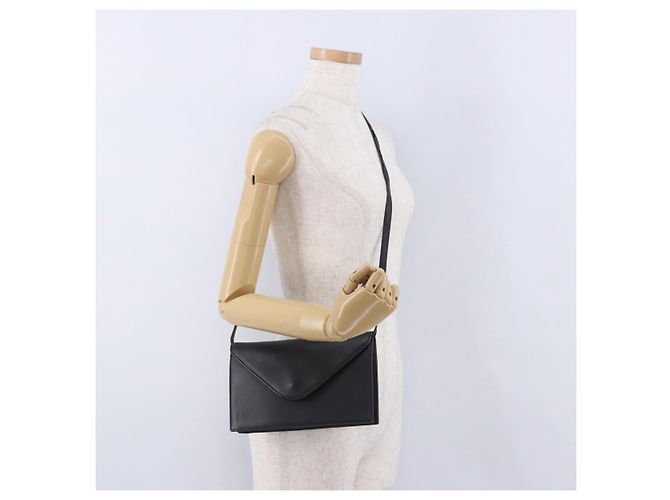 Borsa a tracolla VALENTINO in pelle nera e oro autentica bs37002 - vista 21
