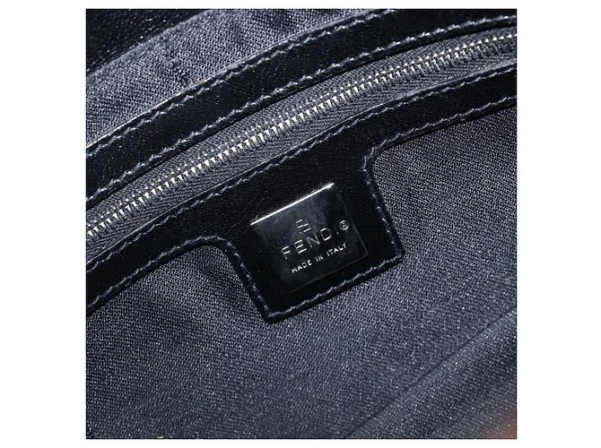 Bolso FENDI Mamma Baguette estampado de leopardo en piel Harako marrón Auth yk20791SAM Castaño Plata - vista 22