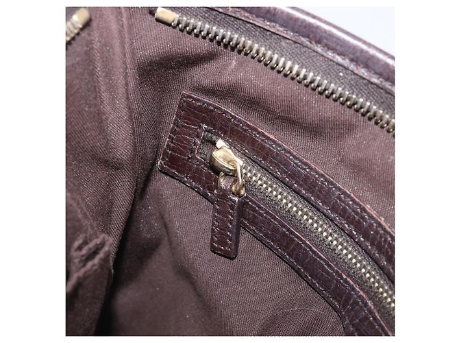 Borsa a tracolla GUCCI GG Canvas Web Sherry Line Beige Gold 144388 Auth ka6002 D'oro - vista 22