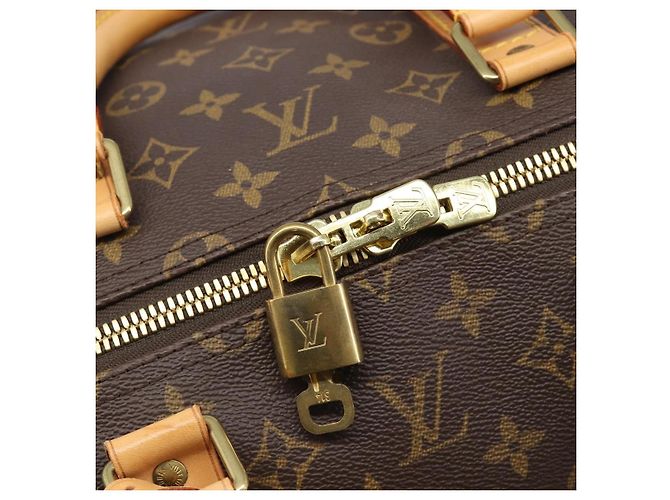 LOUIS VUITTON Monogram Keepall 55 Boston Bag M41424 LV Auth ka6039V Monogramma - vista 10