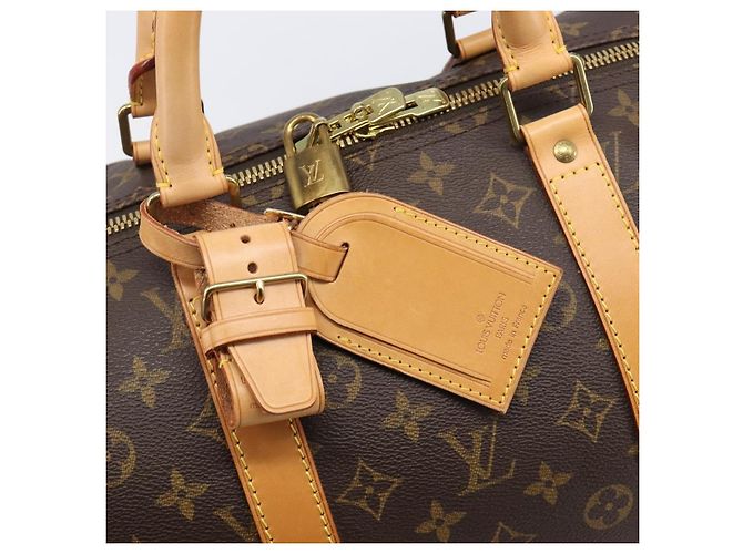 LOUIS VUITTON Monogram Keepall 55 Boston Bag M41424 LV Auth ka6039V Monogramma - vista 17