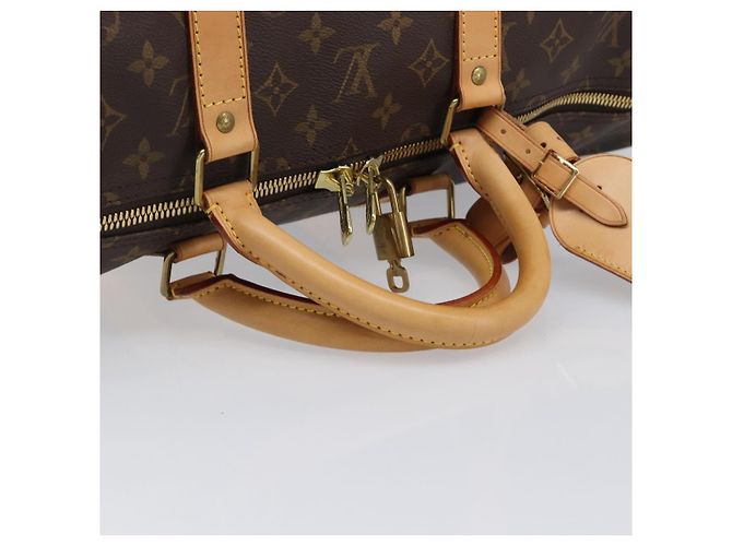 LOUIS VUITTON Monogram Keepall 55 Boston Bag M41424 LV Auth ka6039V Monogramma - vista 7