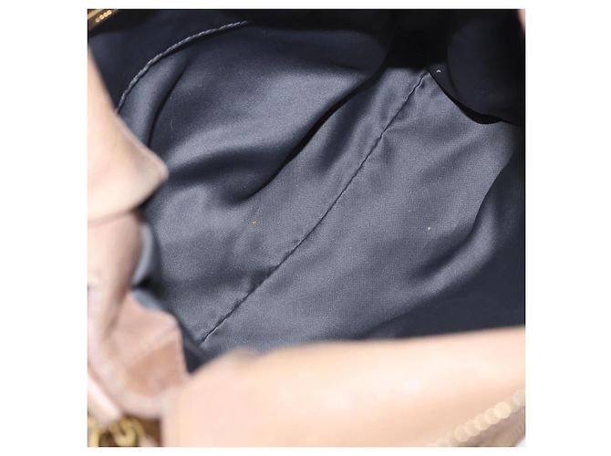 Borsa a mano Miu Miu in pelle 2way Rosa Tono Oro Auth 167577V - vista 10