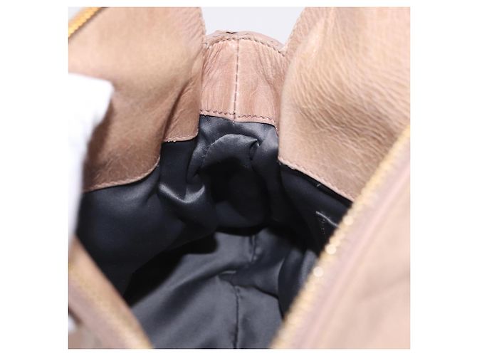 Borsa a mano Miu Miu in pelle 2way Rosa Tono Oro Auth 167577V - vista 23