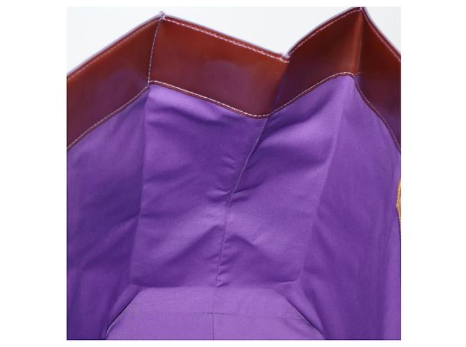 Borsa Tote LOUIS VUITTON Monogram Vernis Reade GM Purple Viole M91085 Auth ep15738 Porpora - vista 18