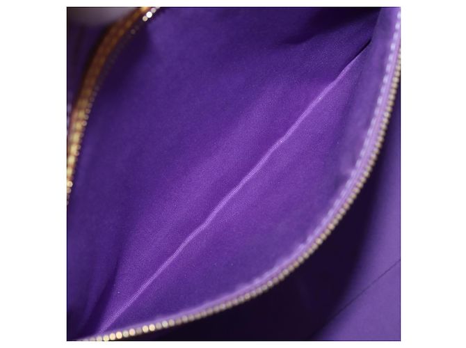 Borsa Tote LOUIS VUITTON Monogram Vernis Reade GM Purple Viole M91085 Auth ep15738 Porpora - vista 22