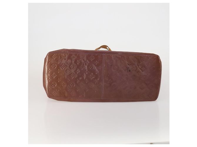 Borsa Tote LOUIS VUITTON Monogram Vernis Reade GM Purple Viole M91085 Auth ep15738 Porpora - vista 5
