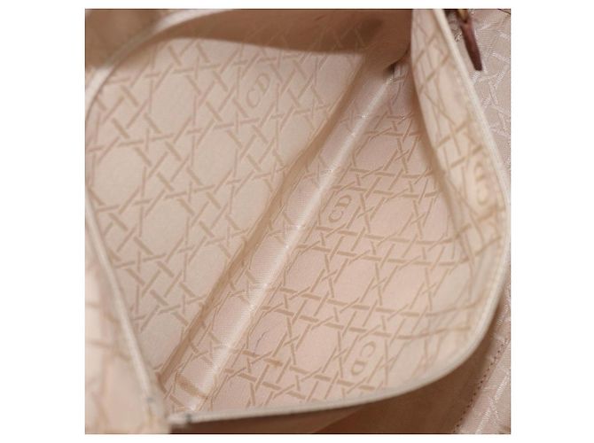 Borsa Christian Dior Canage in pelle marrone e oro autentica bs36947 D'oro - vista 22