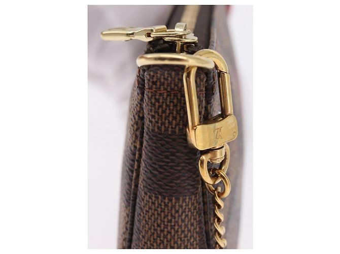 LOUIS VUITTON Monogram Christmas limited Mini Pochette Pouch M41655 Auth 200096M Monogramma - vista 19