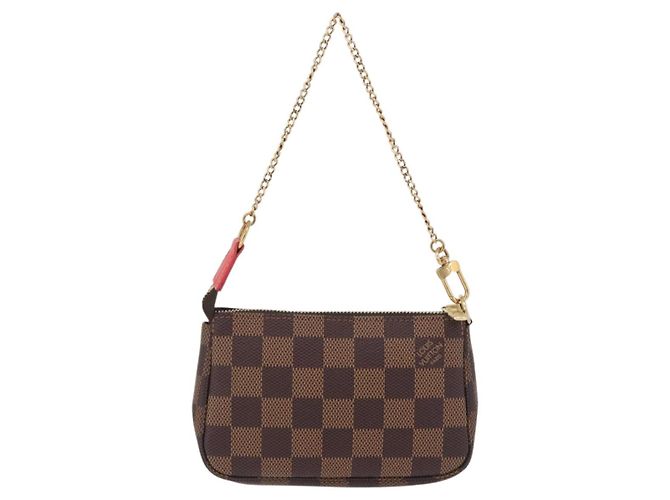 LOUIS VUITTON Monogram Christmas limited Mini Pochette Pouch M41655 Auth 200096M Monogramma - vista 2