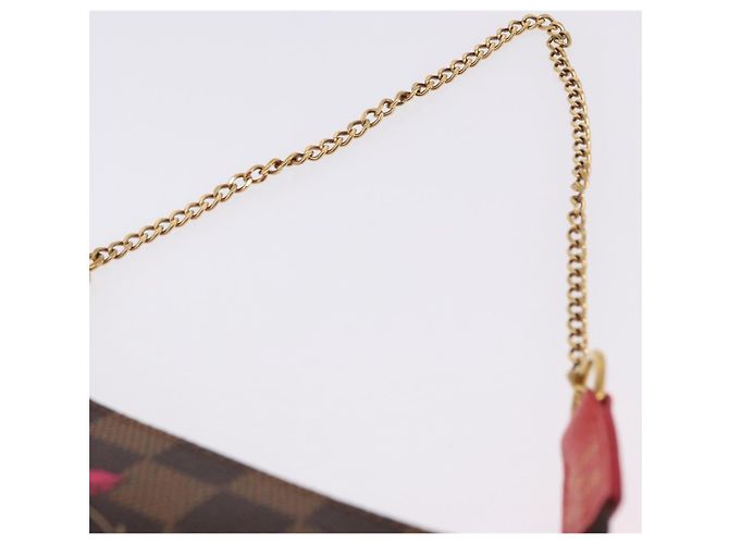 LOUIS VUITTON Monogram Christmas limited Mini Pochette Pouch M41655 Auth 200096M Monogramma - vista 8
