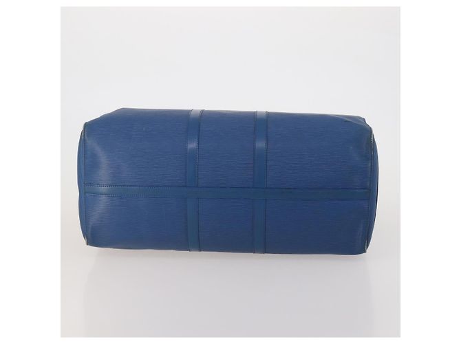 LOUIS VUITTON Epi Keepall 55 Boston Bag Toledo Blue M42955 LV Auth BA13684A - vista 5