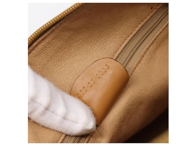 Borsa GUCCI Micro GG Supreme PVC Leather 2way Beige Gold 002 25 0033 Auth am12515A D'oro - vista 12