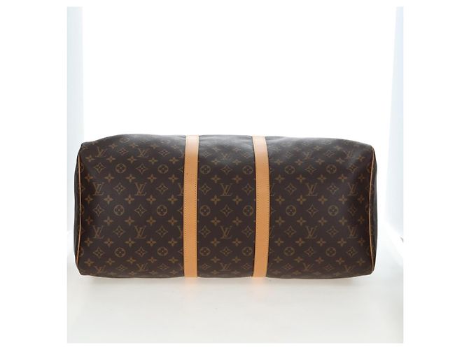 LOUIS VUITTON Monogram Keepall 55 Boston Bag M41424 LV Auth ki6805M Monogramma - vista 5