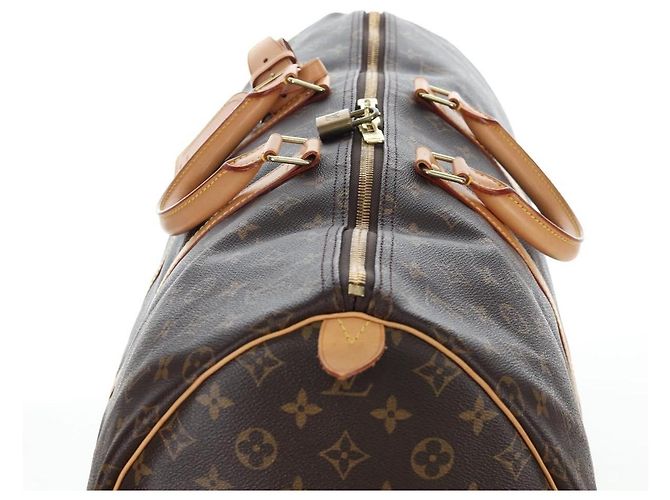 LOUIS VUITTON Monogram Keepall 55 Boston Bag M41424 LV Auth ki6805M Monogramma - vista 7