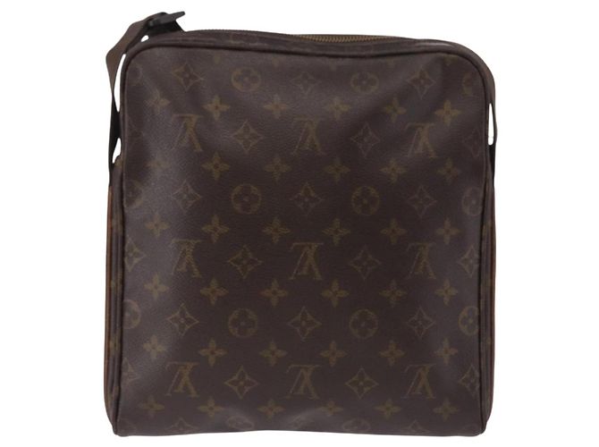 Borsa a tracolla LOUIS VUITTON Monogram Trotteur Bobour M97037 LV Auth bs36886 Monogramma - vista 3
