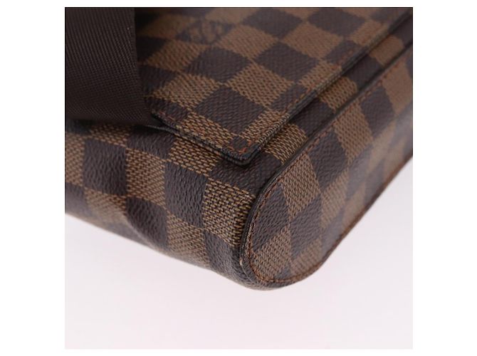Borsa a tracolla LOUIS VUITTON Damier Ebene Geronimos N51994 LV Auth 196427A - vista 16