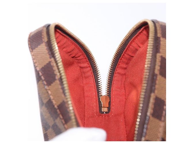 Borsa a tracolla LOUIS VUITTON Damier Ebene Geronimos N51994 LV Auth 196427A - vista 20
