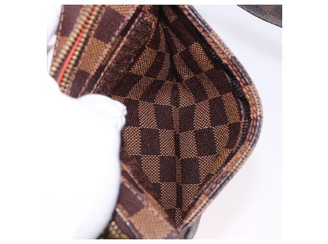 Borsa a tracolla LOUIS VUITTON Damier Ebene Geronimos N51994 LV Auth 196427A - vista 21