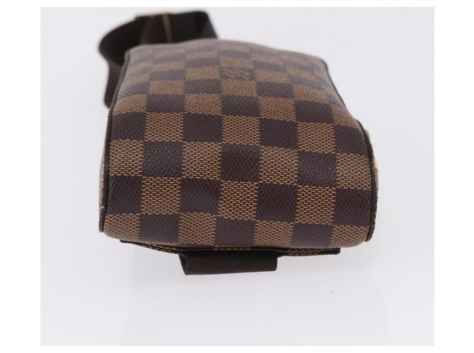 Borsa a tracolla LOUIS VUITTON Damier Ebene Geronimos N51994 LV Auth 196427A - vista 3