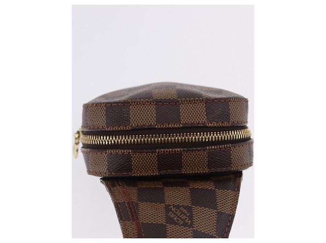 Borsa a tracolla LOUIS VUITTON Damier Ebene Geronimos N51994 LV Auth 196427A - vista 4
